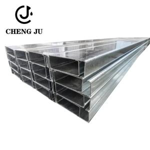 China Building Materials C Channel Galvanised Steel 1.8mm 2.8mm 3mm factory