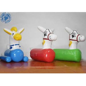 Pony Hop Riding Race Track Inflatable Pony Hopper Game