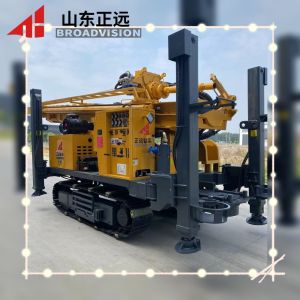 China Track-type Water Well Drilling Rig Has High Power, Can Drill Deep In Complex Mining Layers, Is Fuel-efficient And Durable. on sale
