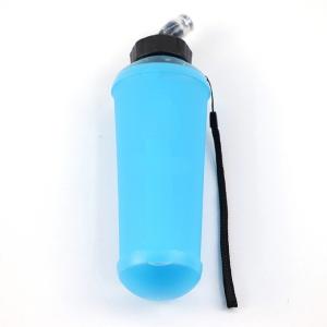 China 800ML hydrapak softflask Triathlon Race Gear Soft Water Bottle With Lid factory