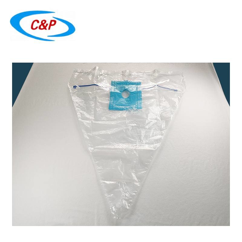 Transparent Sterile PE Surgical Bag Pouch For Shoulder Arthroscopy