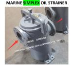 Marine Single Oil Straines & Marine Single Oil Basket Filter Supplier 5K-150A