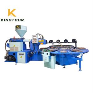 One Color Shoe Sole Making Machine 12 Station PVC Sole Injection Machine 18500W