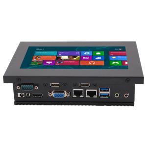 China VESA Mount Rugged Industrial Pc , Fanless All In One metal case factory