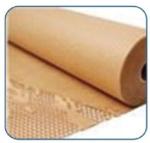 500mm 80gsm Honeycomb Paper Rolls Unbleached