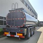 New Water Liquid Tanker Semi Trailer Fuel Tanker Trailer Edible Oil Semi Trailer