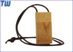 Lanyard Wooden 8GB Pen Drive One Rope Go Through the whole Drive