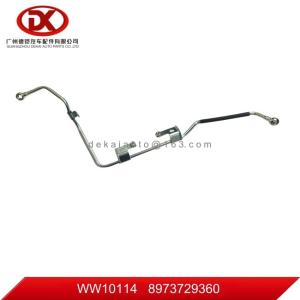 ISUZU 4HG1-T Turbocharger Feed Oil Pipe 8973729362