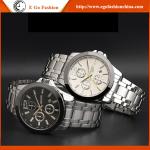 D009A Day&Date Analog Watch Fashion Jewelry Wholesale Stainless Steel Quartz