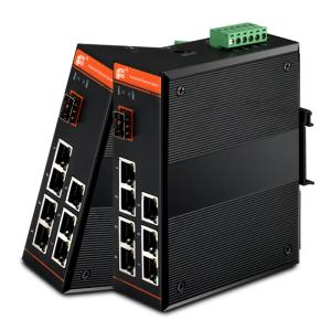 China Fast Ethernet PoE Switch,Unmanaged,7x10/100Base-TX + 1x100Base-FX SFP / 7xPoE factory