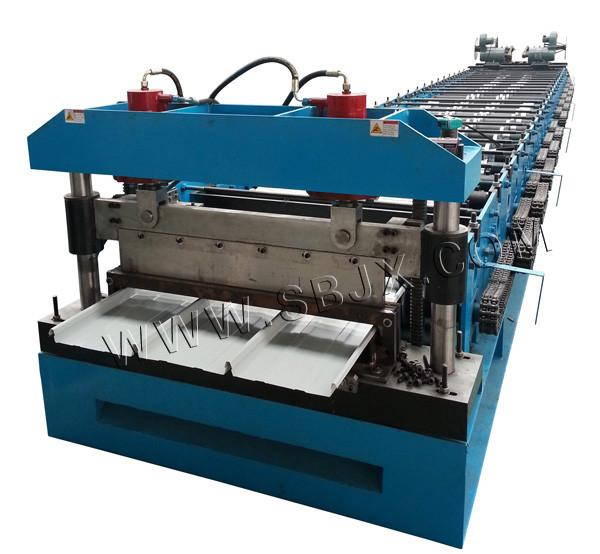 Forge Steel Roof Panel Roll Forming Machinery 0.8mm 22 Stations