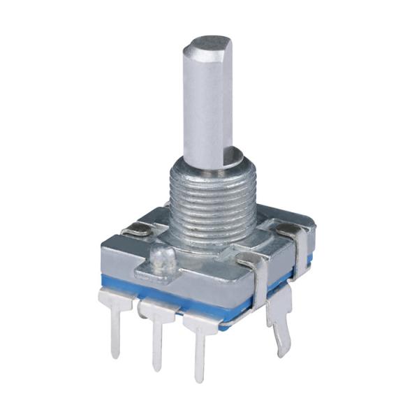 Rotary Shaft Encoder Switch , 360° Rotational Coded Switch With 24Pulse