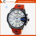 E Go Fashion China Watch Wholesale 2 Subdials Rose Gold 8176 Watch Brown Vintage