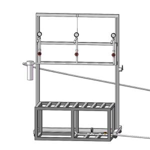 China UL 50E Water Spray Test Chamber Waterproof Rain Test Apparatus factory