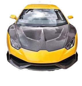 China For Lamborghini LP580 LP610 EVO Carbon Fiber Hood LP580 LP610 EVO 1016 Style Carbon Fiber Hood Engine Cover factory