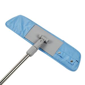 Industrial Cleanroom ESD Flat Mop with Microfiber and Stainless Steel