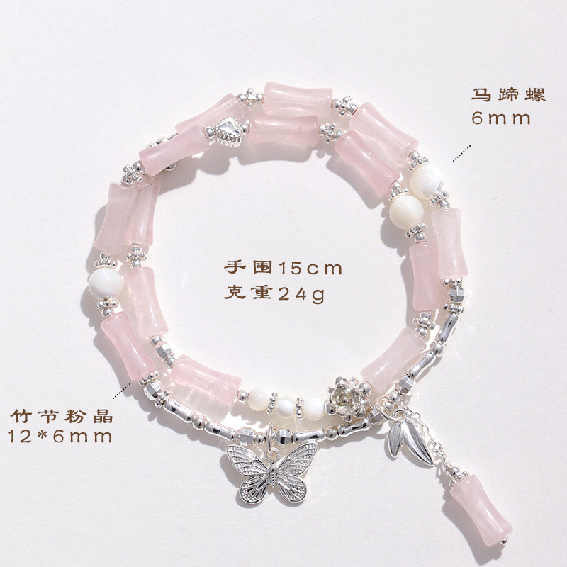 Wholesale Multiple Color Natural Stone Bead Bracelet Healing Stone Agate Tiger Eye Gem Charm Lucky Bead Charm Bracelet Women