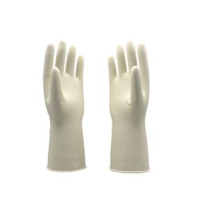 China 60g Unlined Rubber Cleaning Gloves For Dishwashing factory