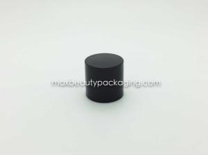 China N1006 nail polish cap nail polish packaging plastic cap shiny black round cap double cap uv coating color available factory