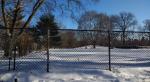 Chain wire Fence for europe PVC coated Dark Green Color chain wire fencing for
