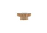 Brass Nylon Miniature Spur Gear Smaller Module 0.4-0.5M 24T For Toy