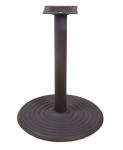 Restaurant Dining Table Legs Cast Iron Round Table Base Black Wrinkle Powder