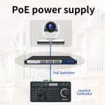 Live Streaming System PTC-20NK NDI HX2 PoE HD-MI 3G-SDI 4K30 UHD IP Auto
