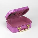 Custom Logo Makeup Pink Zipper Packaging Bag For Cosmetic