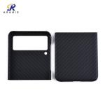 Bulletproof Aramid Carbon Fiber Cell Phone Covers For Samsung Z Flip 3