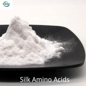 China Hydrolyzed Silk Amino Acids 90% Powder Silk High water solubility factory