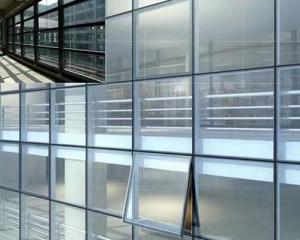 China Sleek Glass Curtain Wall With Customizable Patterns Energy Saving Heat Insulation factory