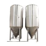 Brewing Conical Beer Fermenter 500L Microbrewery Tanks SS316 Fabrication 2MM