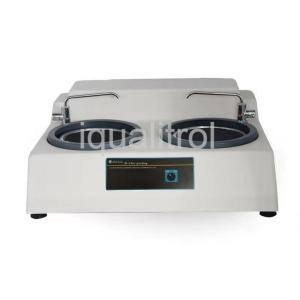 China Double Disc Metallographic Rough Grinding Machine with Fixed Speed 450rpm Water Cooling on sale