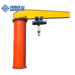 China 5T lifting height 6m Pillar Mounted Jib Crane with 360° rotation on sale