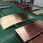 C12200 Pure Copper Sheet 0.3-100mm Bronze Plate Metal China Supplier
