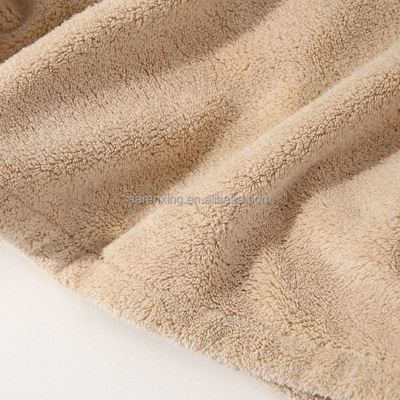 Home Hotel Spa Microfiber Shower Cap for Dry Hair Towel Promotion