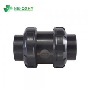 China Water Industrial Usage PVC True Union Ball Check Valve Swing Check Valve with Solution factory