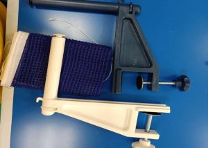 China Plastic Table Tennis Table Net Clip Post Set For Adults / Ping Pong Accessories factory