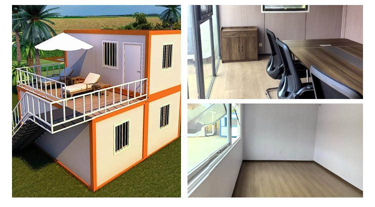Detachable Container House 20FT/40FT Customized Self Contained Tiny House for Customization