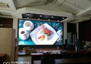 China SMD P3mm led video screen rental for Meeting Room / led perimeter boards High Definition factory