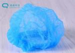 Double Elastic Thermally Bonded ISO14001 12g Disposable Hair Cover