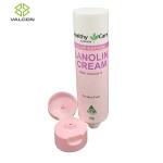 Pink 30 ML Empty Cosmetic Tubes Silkscreen Printing PP Cap Material
