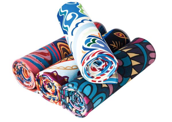 Yoga Towel Mat,Non-slip Portable Travel Yoga Mat Towel,Pilates Cover,Fitness