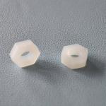 PEEK Plastic Hardware Products PTFE PP PPS PVC Nylon M4 Hexagon Nut