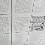 Metal Aluminium Perforated Ceiling Tiles Decorative Wpc Cladding Panel