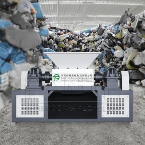 China Professional Grade Two Shaft Shredder for Recycling Centers Handling Electronics Batteries Circuit Boards factory