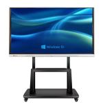 65 Inches Multimedia Interactive Board Wall Mount Industrial Capacitive 55 Touch