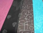 Poly Taffeta Embo 100 Polyester Fabric Plain 350T 30 * 30D Dyed Colorful For