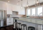 Solid White Quartz Kitchen Countertops Artificial Quartz Stone Slabs Non Slip