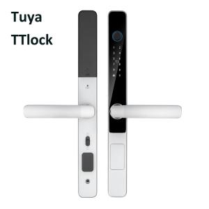 China 3kg App Controlled Front Door Lock Ttlock Smart Lock Aluminium Door factory